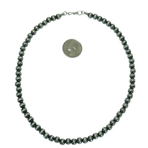Navajo Pearl Necklace 7mm x 18inches